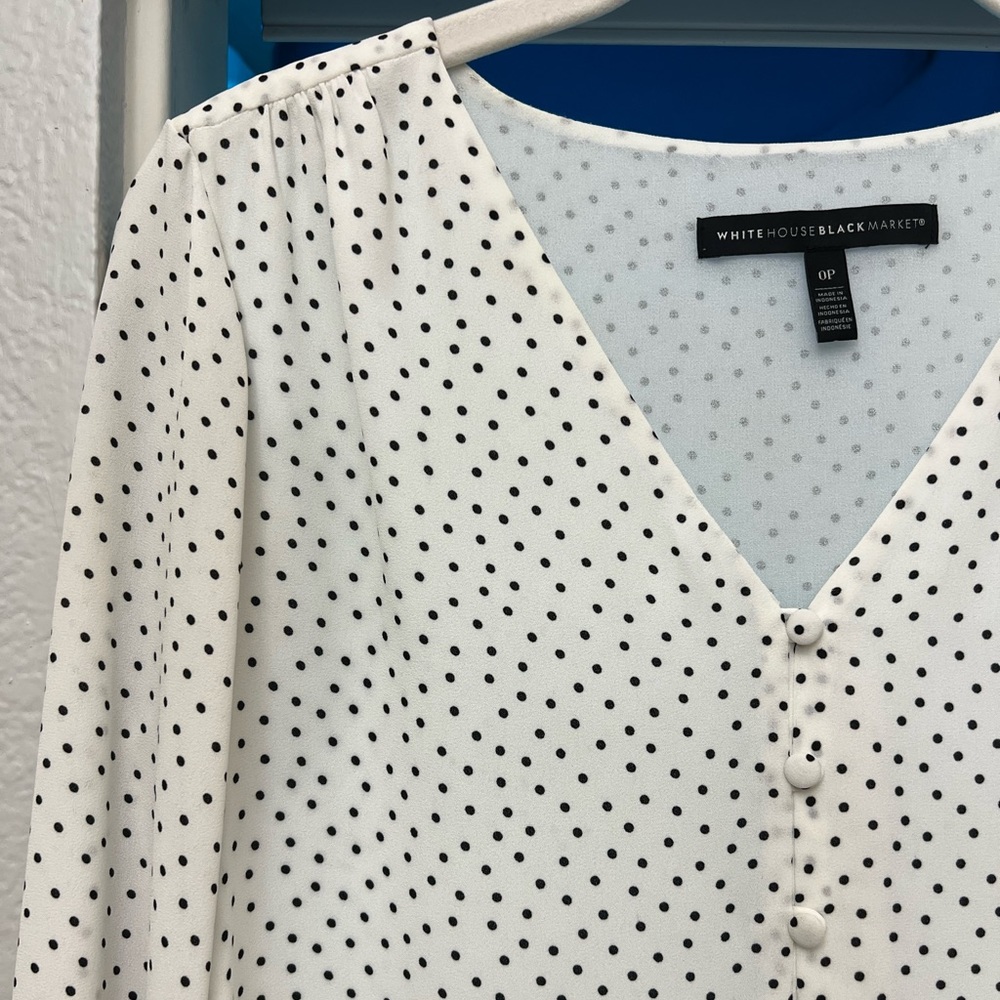 White House Black Market blouse 0P
